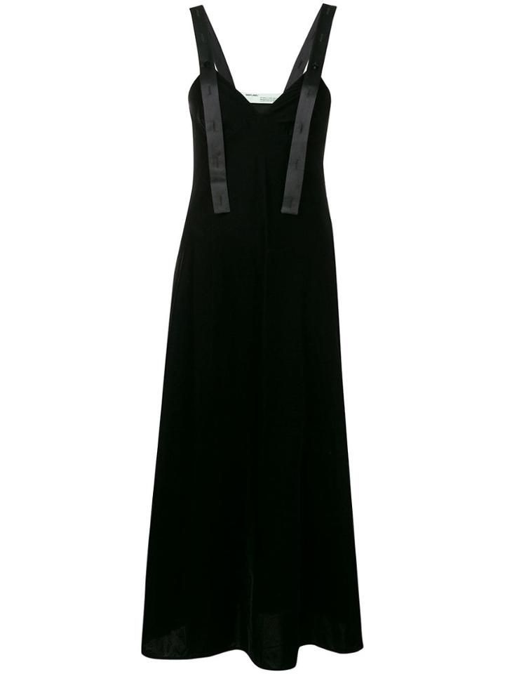 Off-white Long Length Dress - Black