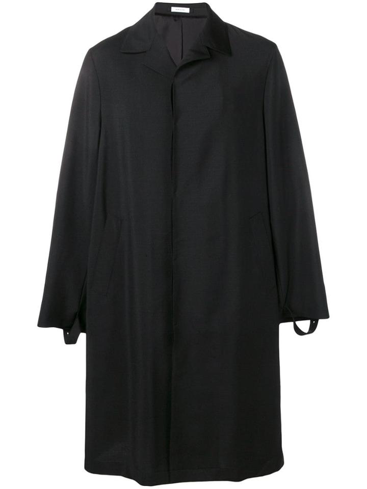 Jil Sander Oversized Midi Coat - Black