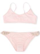 Mc2 Saint Barth Kids Teen Mistral Bikini Set - Pink