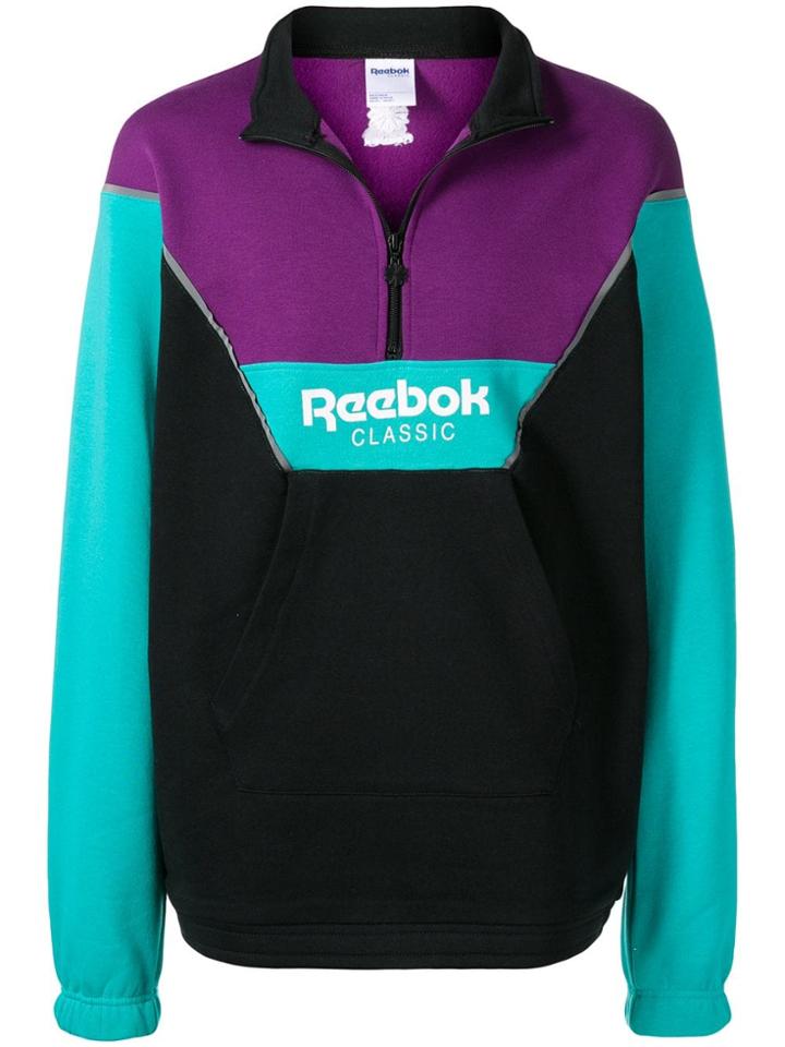 Reebok Classic Colour-block Sweatshirt - Black