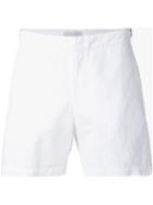 Orlebar Brown Cavrin Shorts, Men's, Size: 36, White, Linen/flax/cotton