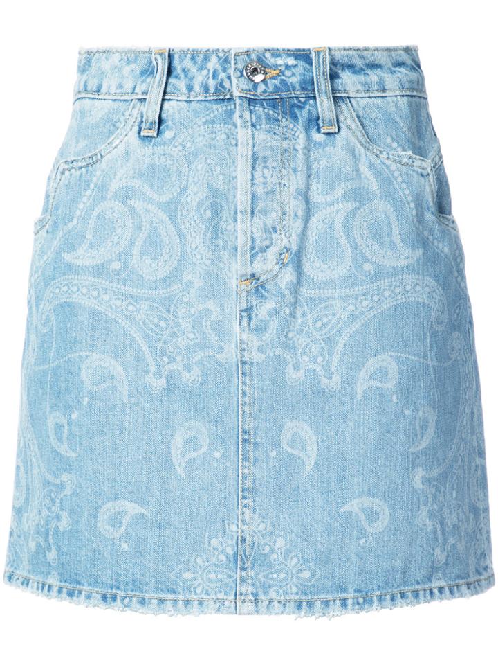 Jonathan Simkhai Denim Skirt - Blue