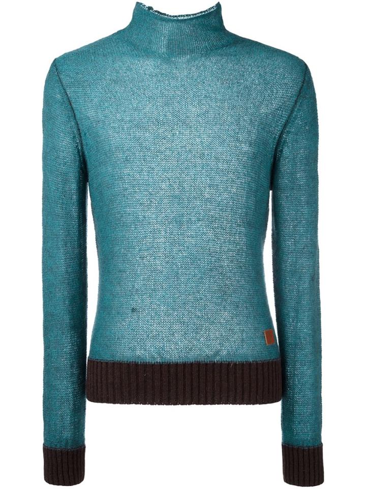 Al Duca D'aosta 1902 Roll Neck Sweater - Blue