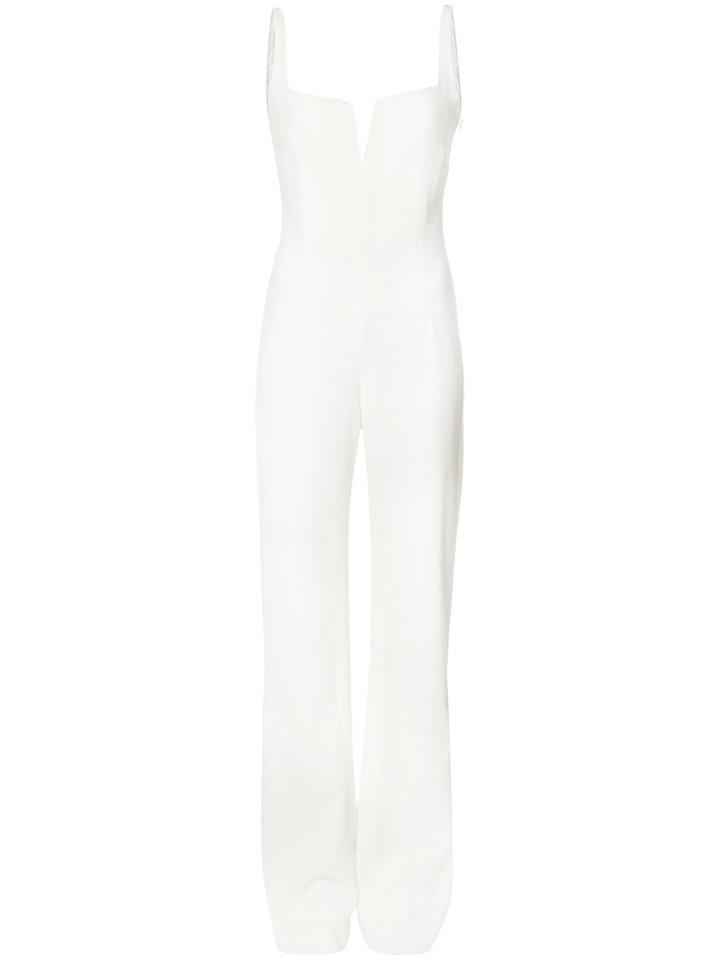 Galvan Square Neckline Jumpsuit - White