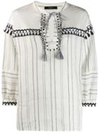 Weekend Max Mara Embroidered Top - White