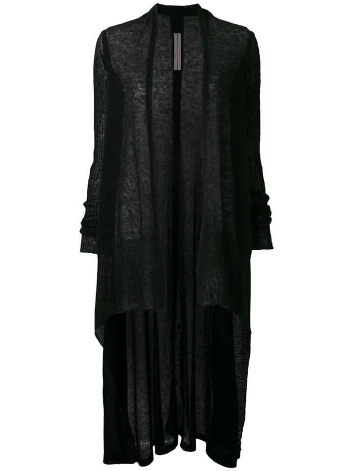 Rick Owens - Long Wrap - Women - Polyamide/alpaca - Xs, Black, Polyamide/alpaca