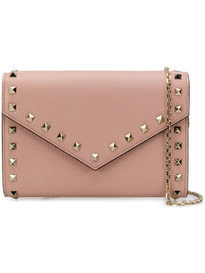 Valentino Rockstud Cross Body Bag - Pink