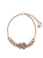 Pippo Perez 18kt Rose Gold Frog Diamond Link Bracelet - R/g
