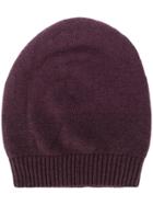 Fabiana Filippi Ribbed Hem Beanie - Pink