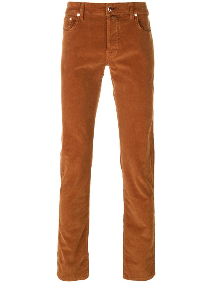 Jacob Cohen Style 688 Trousers - Yellow & Orange