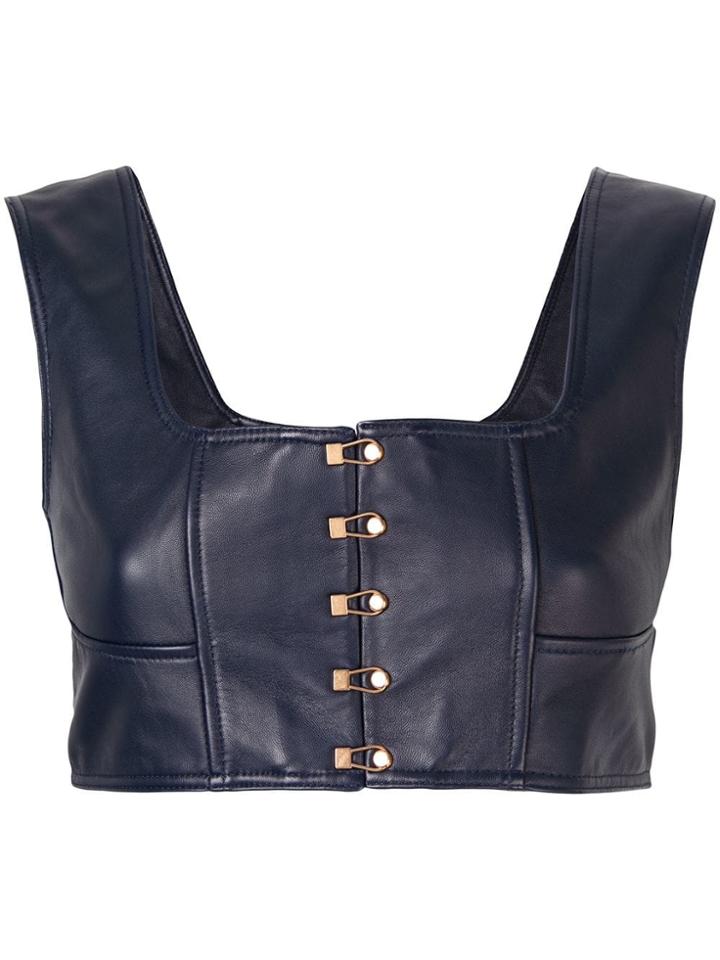 Alice Mccall Sweet Street Crop Top - Blue