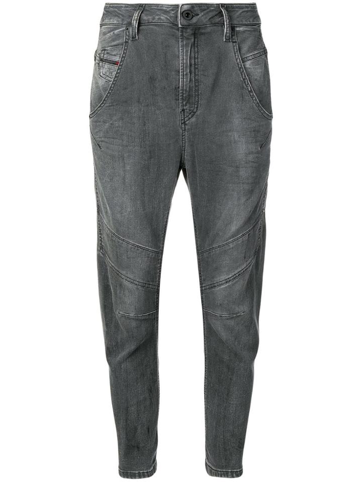 Diesel Boyfriend Style Fayza Joggjeans - Grey