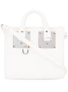 Sophie Hulme - Shoulder Strap Tote Bag - Women - Leather - One Size, White, Leather