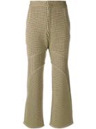Marni Mini Checked Trousers - Green