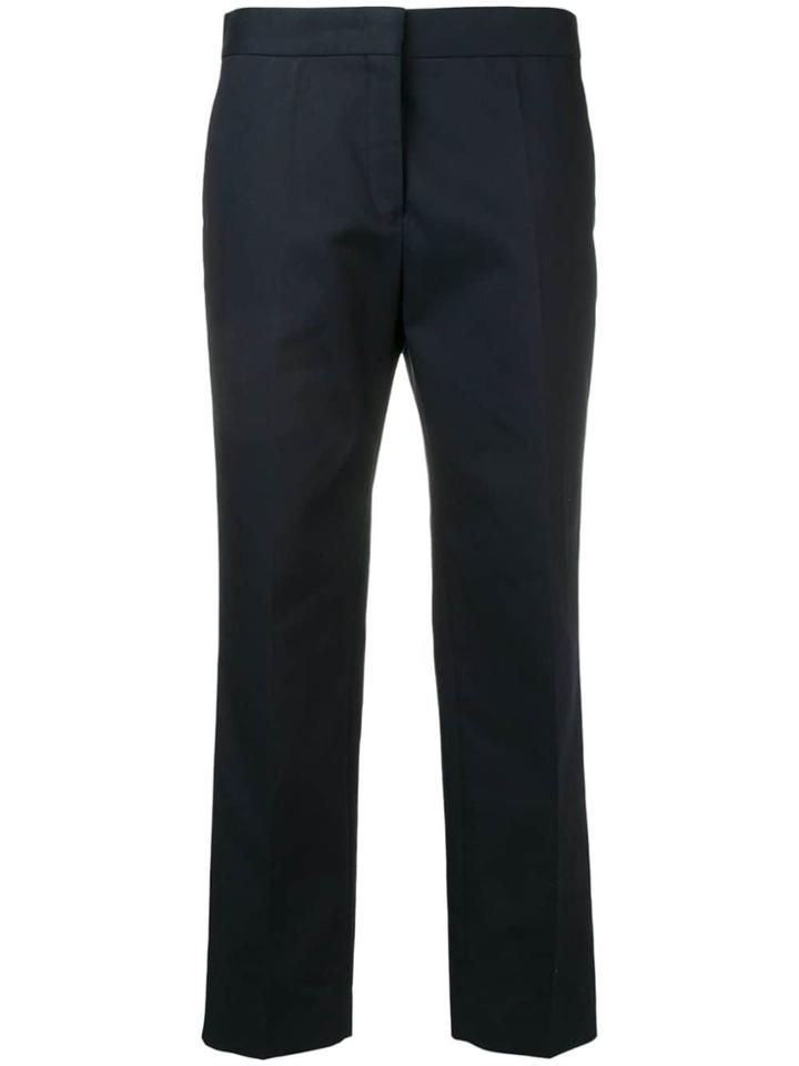 Jil Sander Straight Fit Trousers - Blue