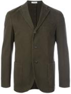 Boglioli Patch Pocket Blazer Jacket, Men's, Size: 56, Green, Cotton/spandex/elastane/cupro