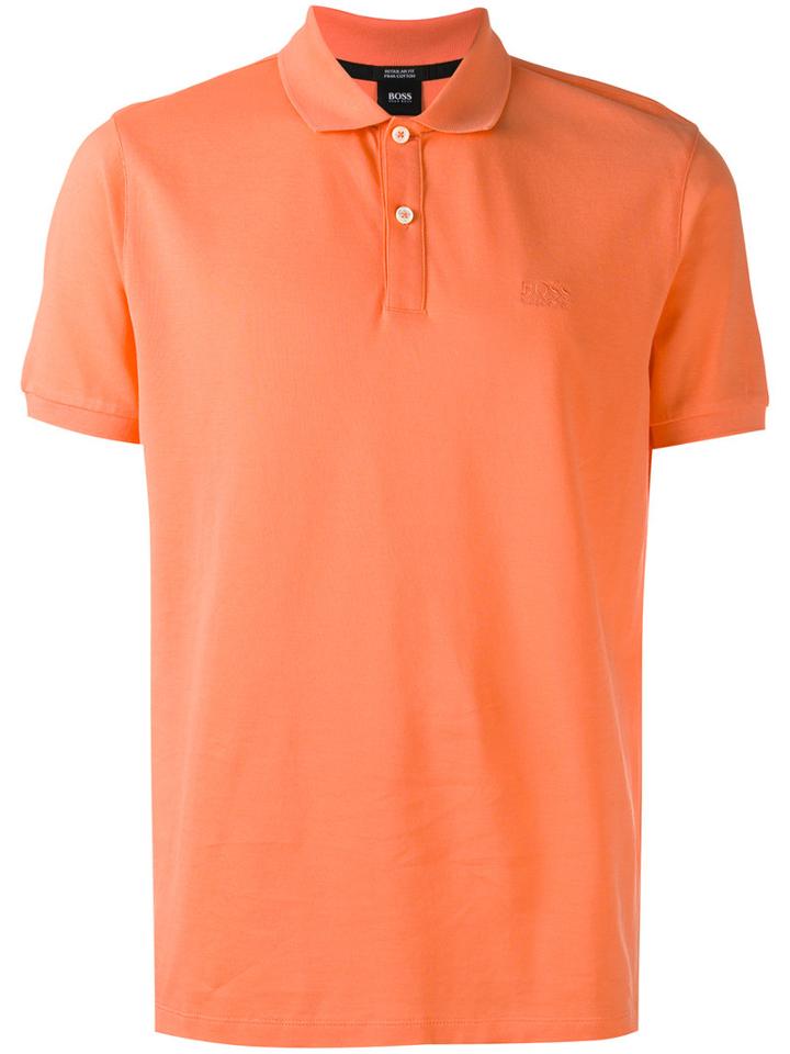 Boss Hugo Boss - Classic Polo Top - Men - Cotton - S, Yellow/orange, Cotton