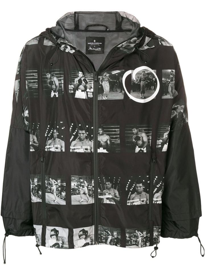 Marcelo Burlon County Of Milan Ali Jacket - Black