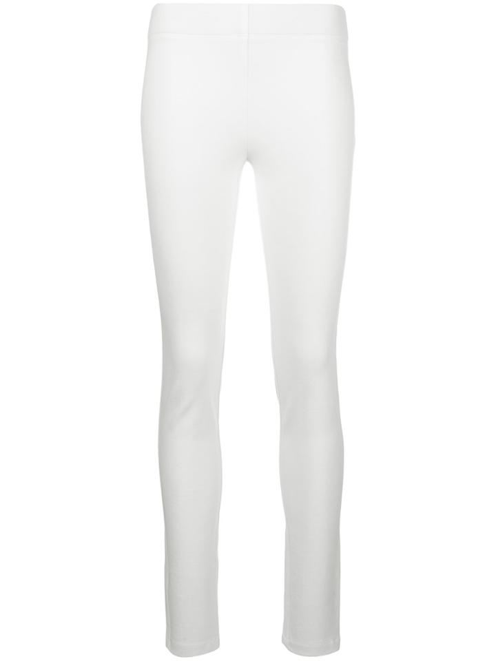 Joseph Gabardine Leggings - White
