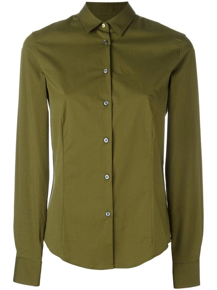 Ps By Paul Smith Classic Printed Cuff Shirt