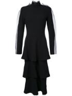 Tatuna Nikolaishvili Layered Flared Dress - Black