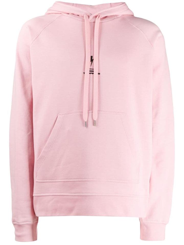 Neil Barrett Triptych Thunder Hoodie - Pink
