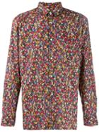 Comme Des Garçons Shirt Floral Print Shirt - Green
