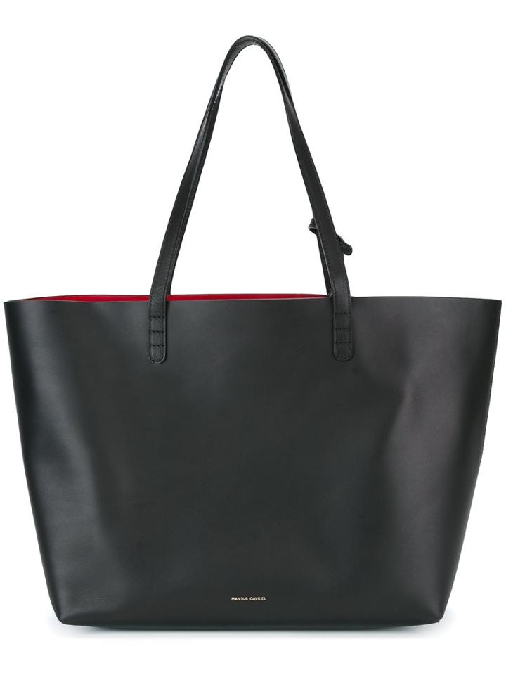 Mansur Gavriel - Large Tote - Women - Leather - One Size, Women's, Black, Leather