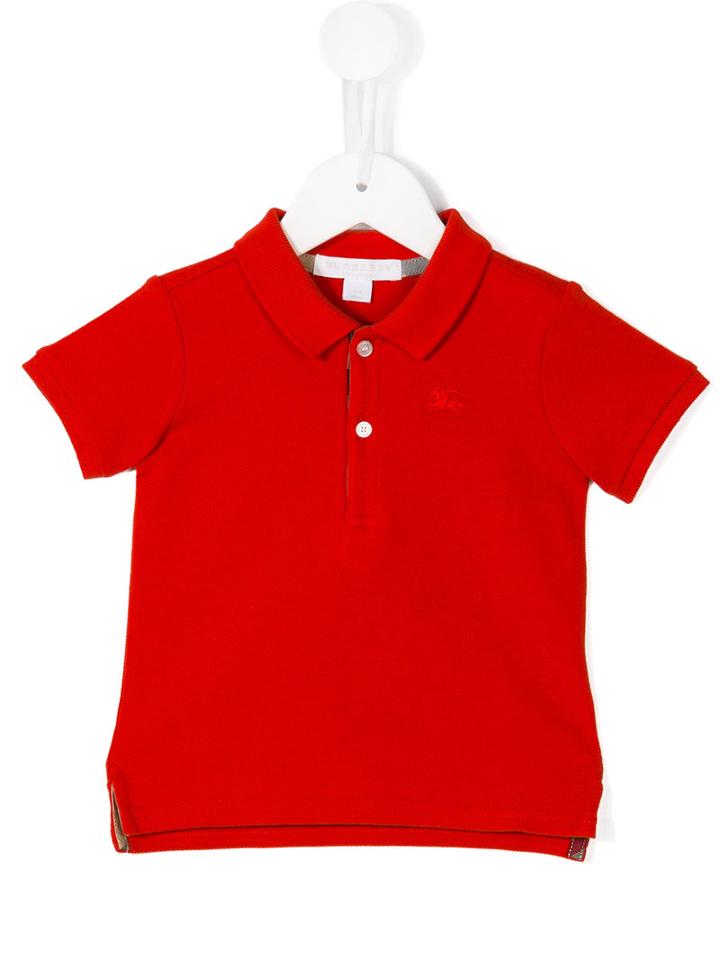 Burberry Kids - Classic Polo Shirt - Kids - Cotton - 24 Mth, Yellow/orange