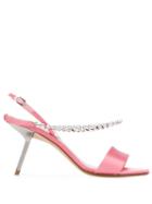 Alchimia Di Ballin Embellished Slingback Sandals - Pink