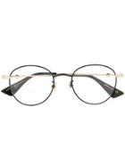Gucci Eyewear Round Frame Optical Glasses - Black