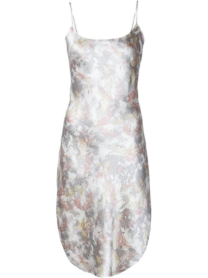 Maiyet Mirage Print Satin Dress