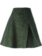 Msgm Flower Lace Skirt