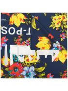 United Standard Colour-block Neck Scarf - Blue