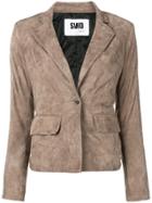 S.w.o.r.d 6.6.44 Fitted Blazer Jacket - Brown