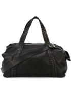 Giorgio Brato Braided Handles Holdall Bag, Black, Leather