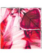 Alexander Mcqueen Butterfly Print Scarf - Pink & Purple