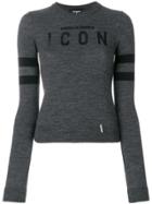 Dsquared2 Icon Knit Jumper - Grey