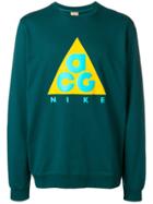 Nike Acg Crew-neck Sweatshirt - Green