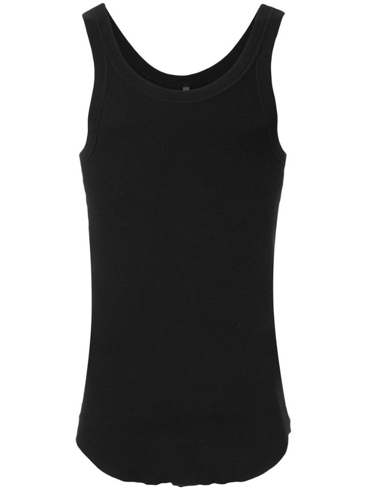 Kazuyuki Kumagai Slim-fit Tank Top - Black