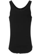 Kazuyuki Kumagai Slim-fit Tank Top - Black