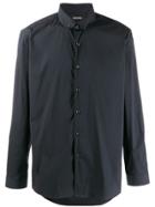 Alessandro Gherardi Long-sleeve Fitted Shirt - Blue