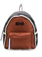 Marni Small Paneled Backpack - Black