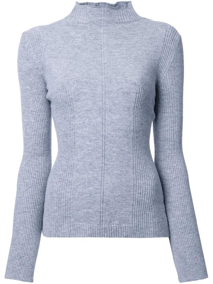 Nehera Roll Neck Jumper, Women's, Size: Small, Grey, Wool