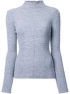 Nehera Roll Neck Jumper, Women's, Size: Small, Grey, Wool