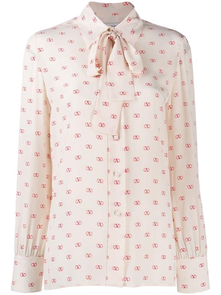 Valentino Vlogo Shirt - Neutrals