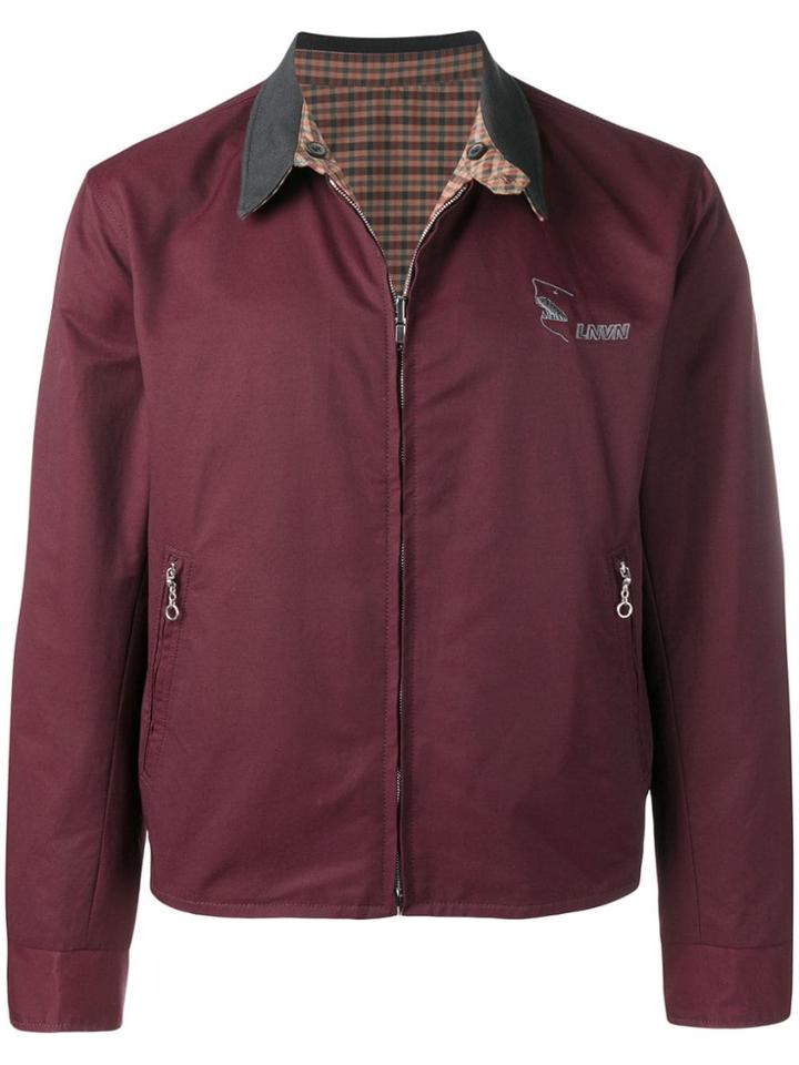 Lanvin Zipped-up Jacket - Red