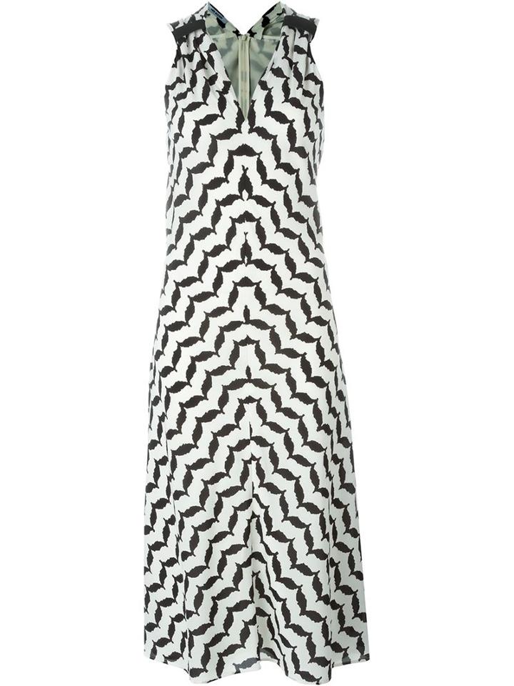 Neil Barrett Printed Midi Dress