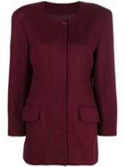 Gucci Vintage 1980's Structured Slim Jacket