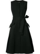 Carolina Herrera - Button Down Dress - Women - Silk/cotton/nylon - 2, Black, Silk/cotton/nylon